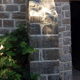 Old Stone Building with lime mortar